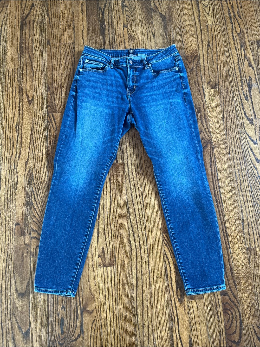 GAP Women's Medium Blue Skinny Jeans